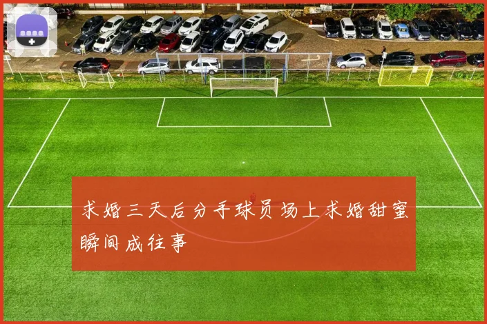 求婚三天后分手球员场上求婚甜蜜瞬间成往事