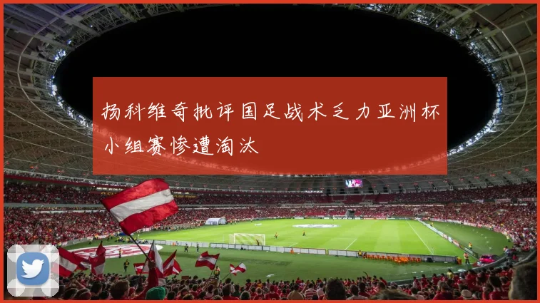 扬科维奇批评国足战术乏力亚洲杯小组赛惨遭淘汰